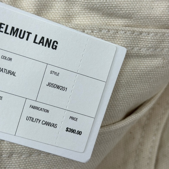 Helmut Lang Masc Lo Utility Natural jeans made in Italy - Picture 8 of 11